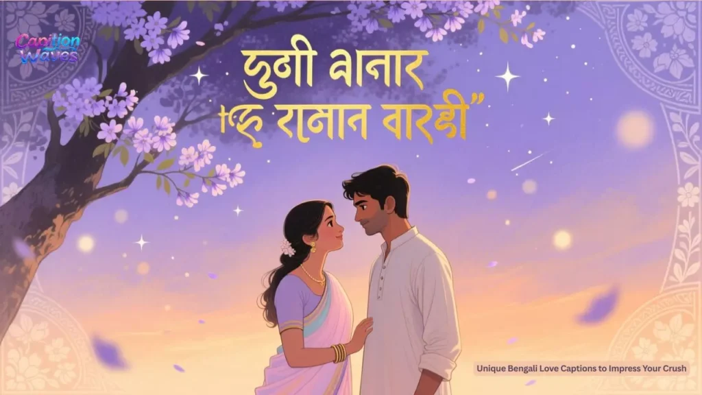 Unique Bengali Love Captions to Impress Your Crush
