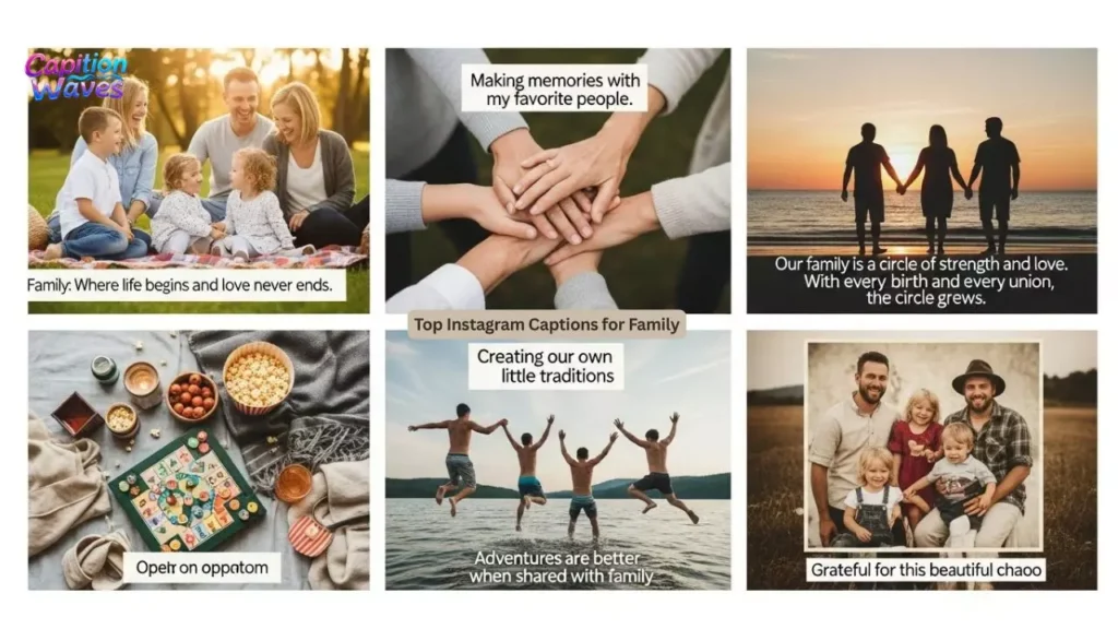Top Instagram Captions for Family