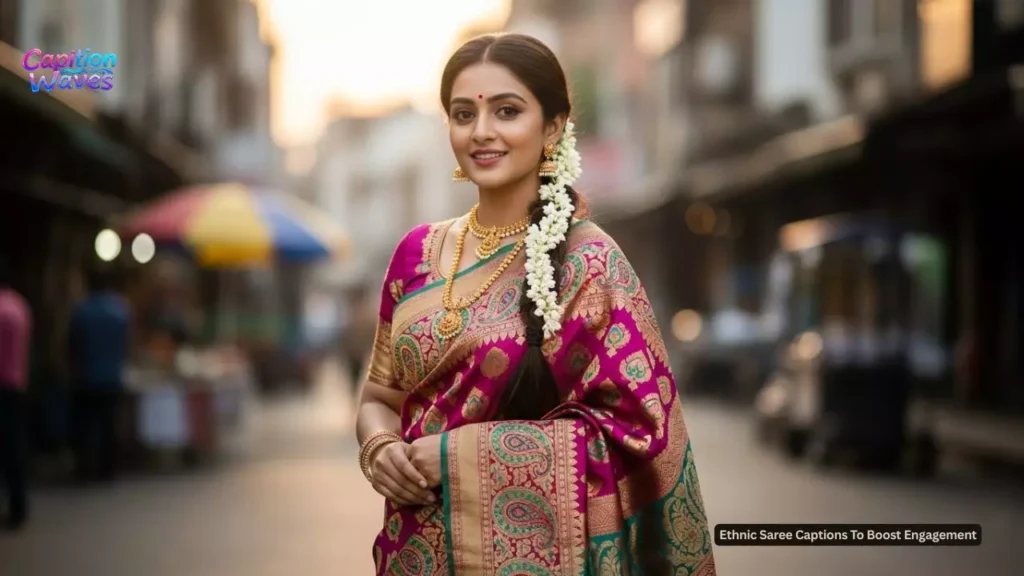 Ethnic Saree Captions To Boost Engagement