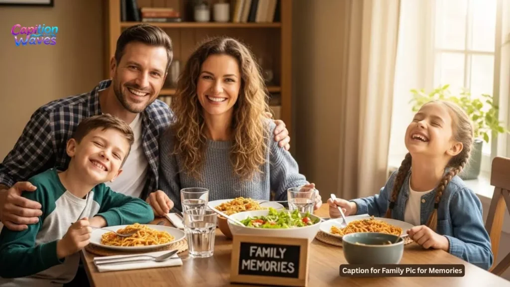 Caption for Family Pic for Memories