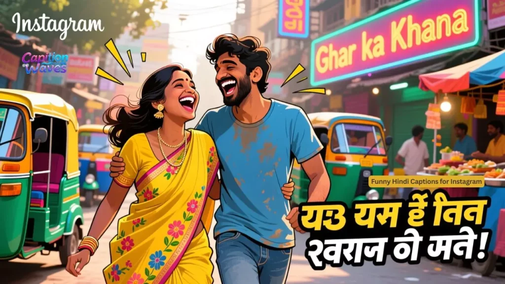 Funny Hindi Captions for Instagram