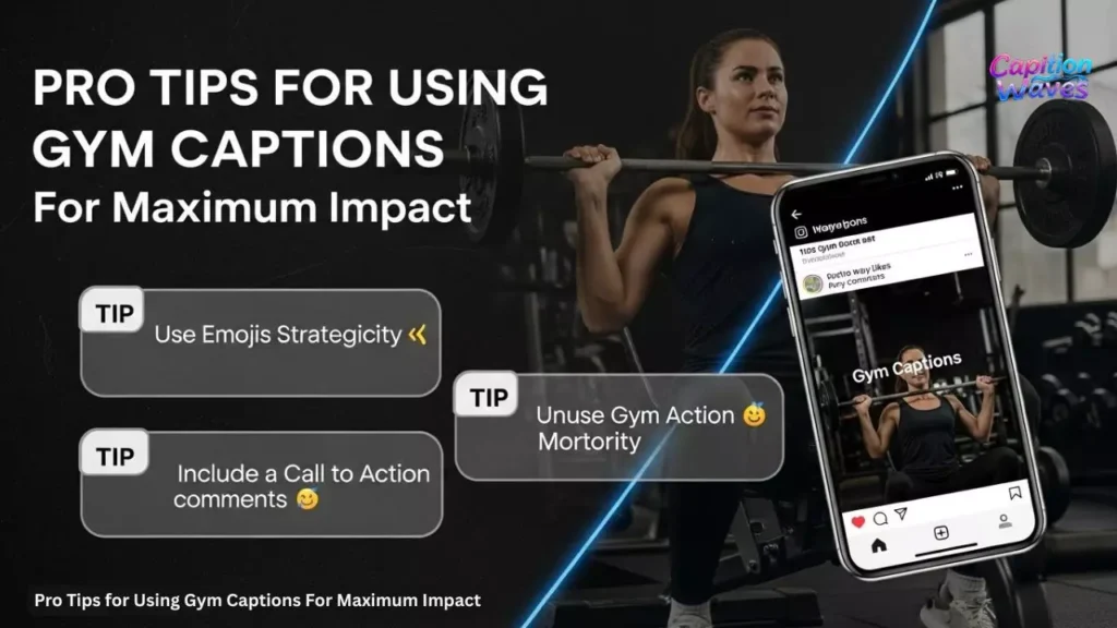 Pro Tips for Using Gym Captions For Maximum Impact