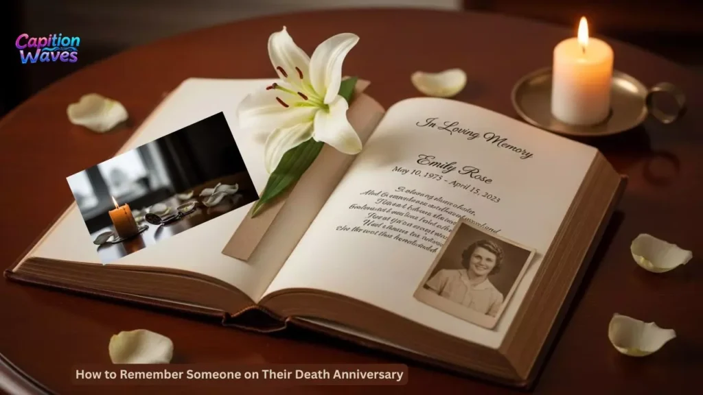 How to Remember Someone on Their Death Anniversary