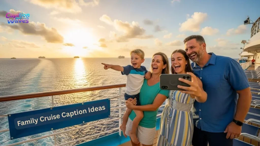 Family Cruise Caption Ideas