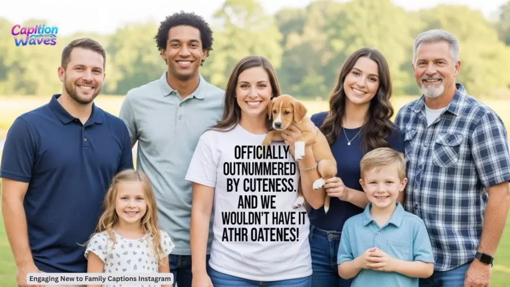 Engaging New to Family Captions Instagram