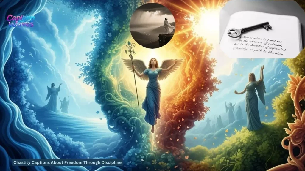 Chastity Captions About Freedom Through Discipline