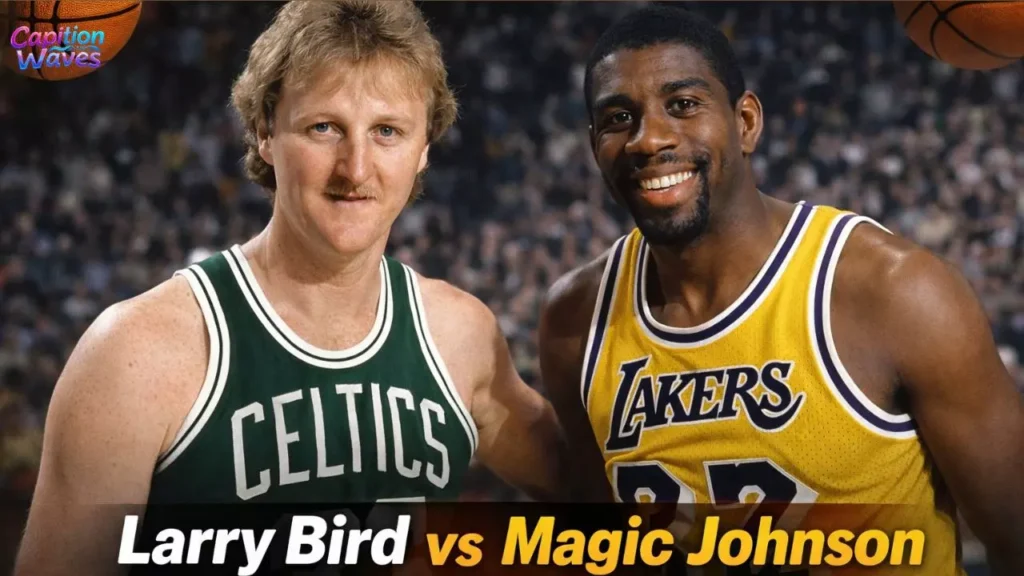 Larry Bird and Magic Johnson