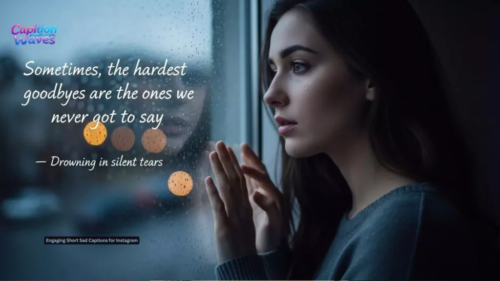 Engaging Short Sad Captions for Instagram