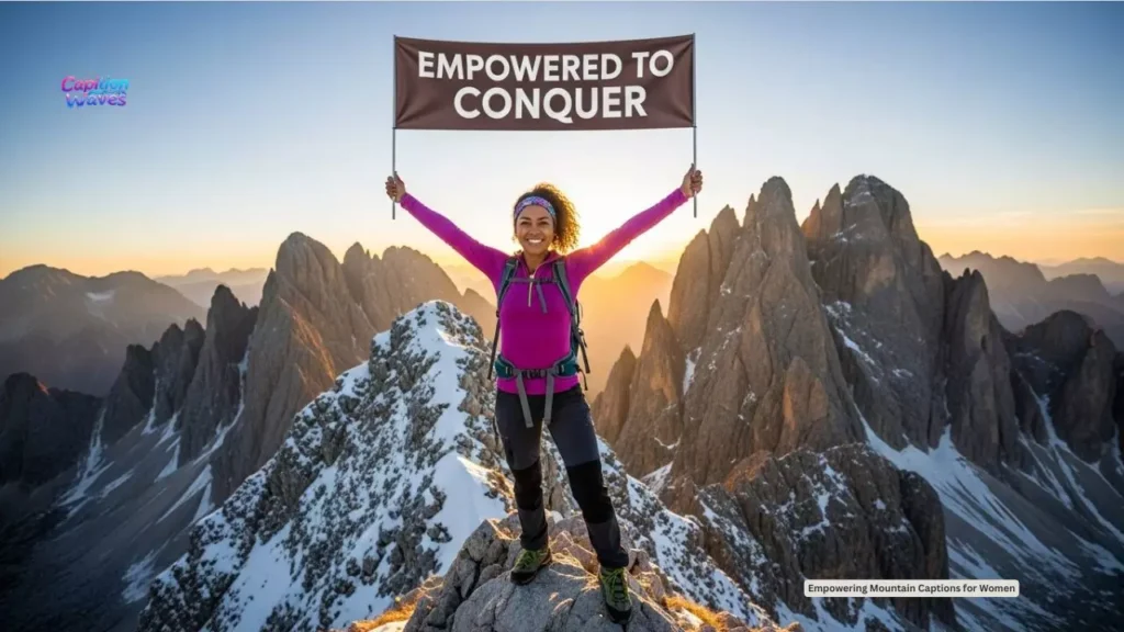 Empowering Mountain Captions for Women