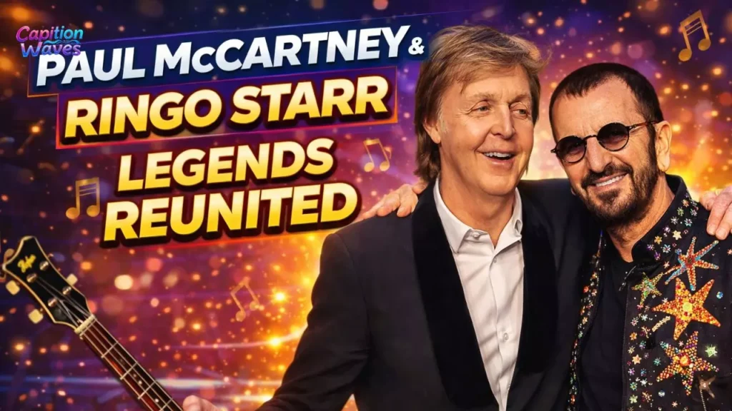 Paul McCartney and Ringo Starr