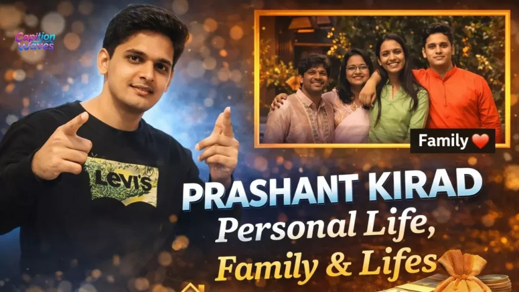 Prashant Kirad Personal Life, Family & Lifestyle