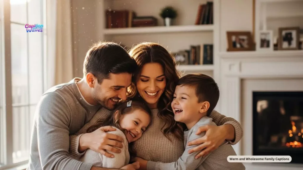 Warm and Wholesome Family Captions