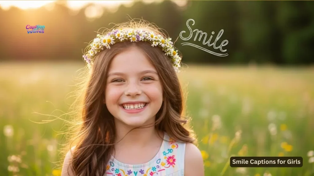 Smile Captions for Girls