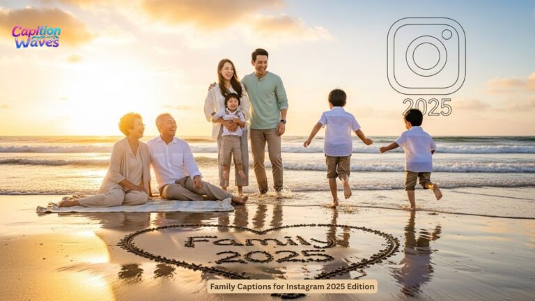 1020+ Family Captions for Instagram 2025 Edition