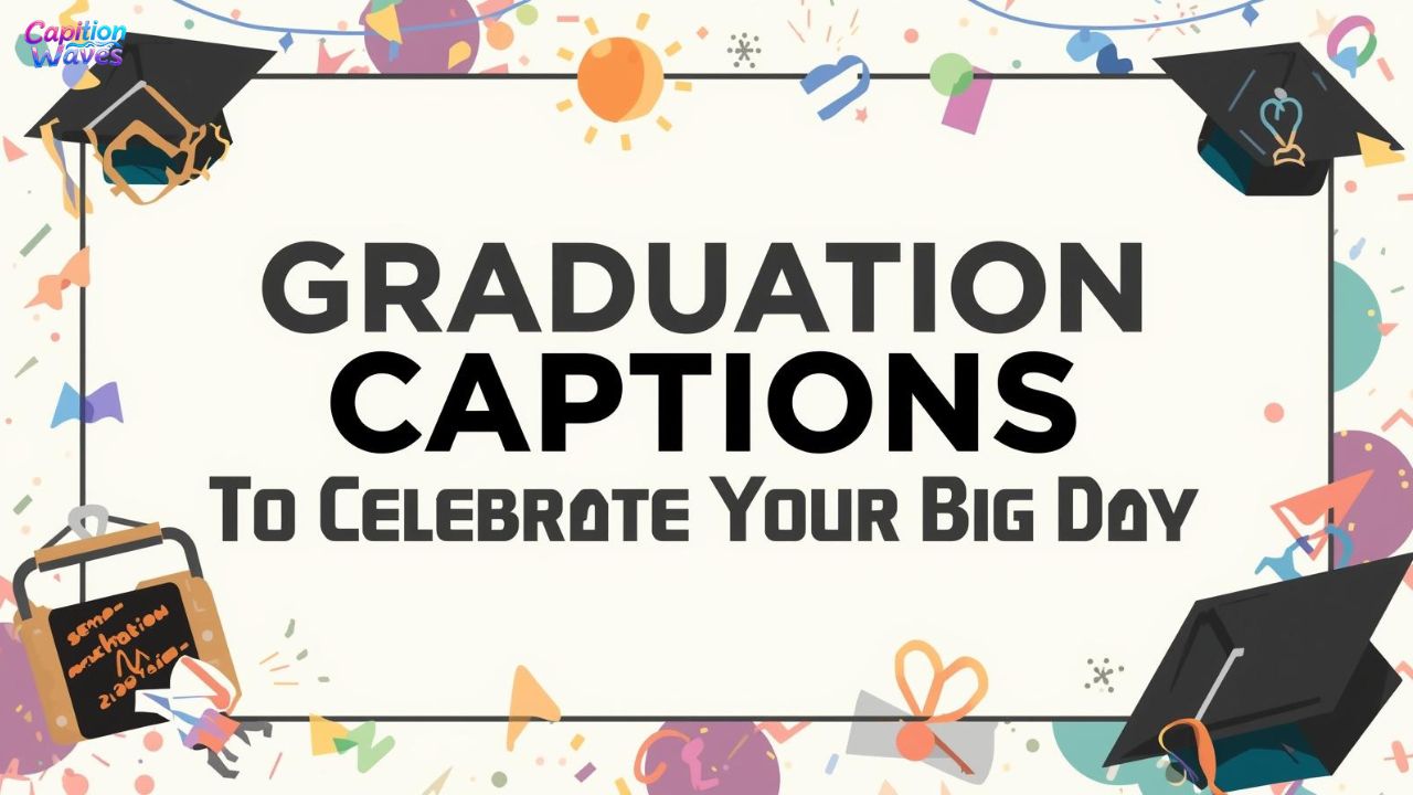 355+ Graduation Captions to Celebrate Your Big Day