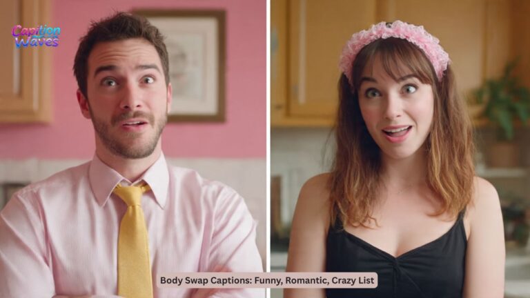 950+ Body Swap Captions: Funny, Romantic, Crazy List