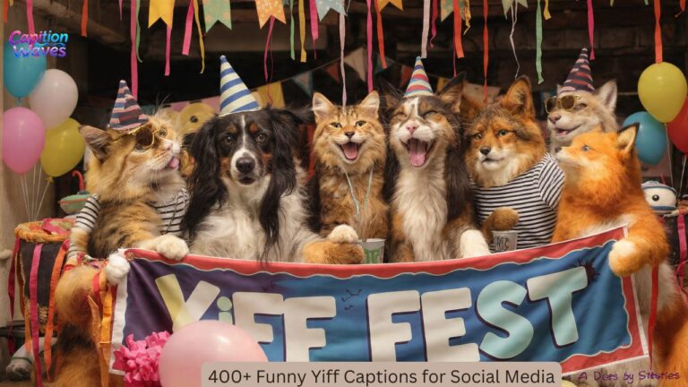 400+ Funny Yiff Captions for Social Media