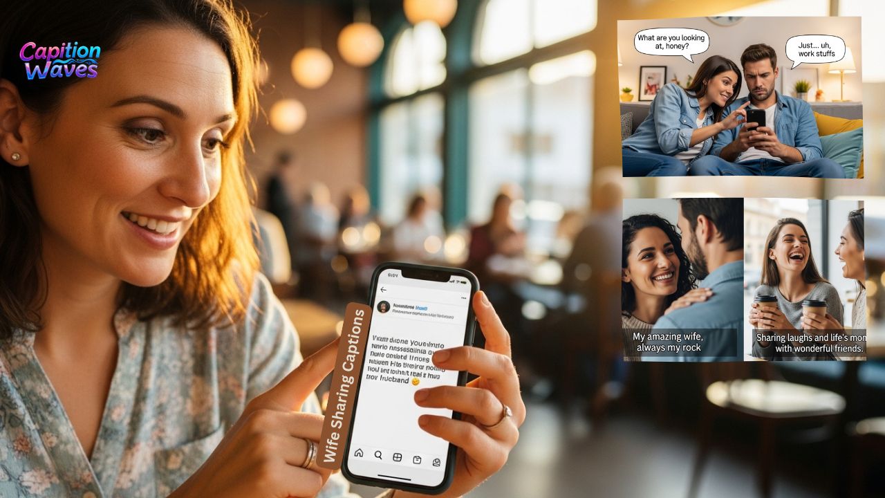 380+ Wife Sharing Captions for Instagram Romantic Funny & Heartfelt Ideas