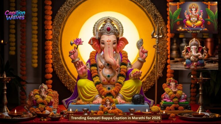 140+ Trending Ganpati Bappa Caption in Marathi for 2025