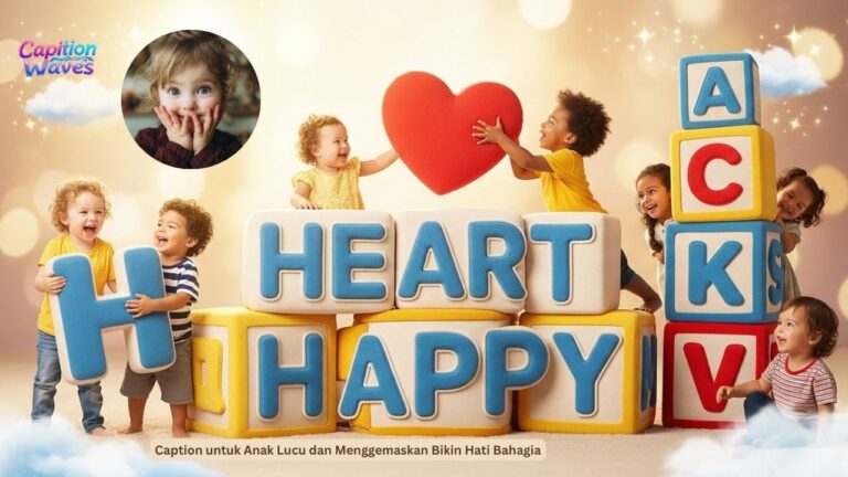 390+ Caption untuk Anak Lucu dan Menggemaskan Bikin Hati Bahagia