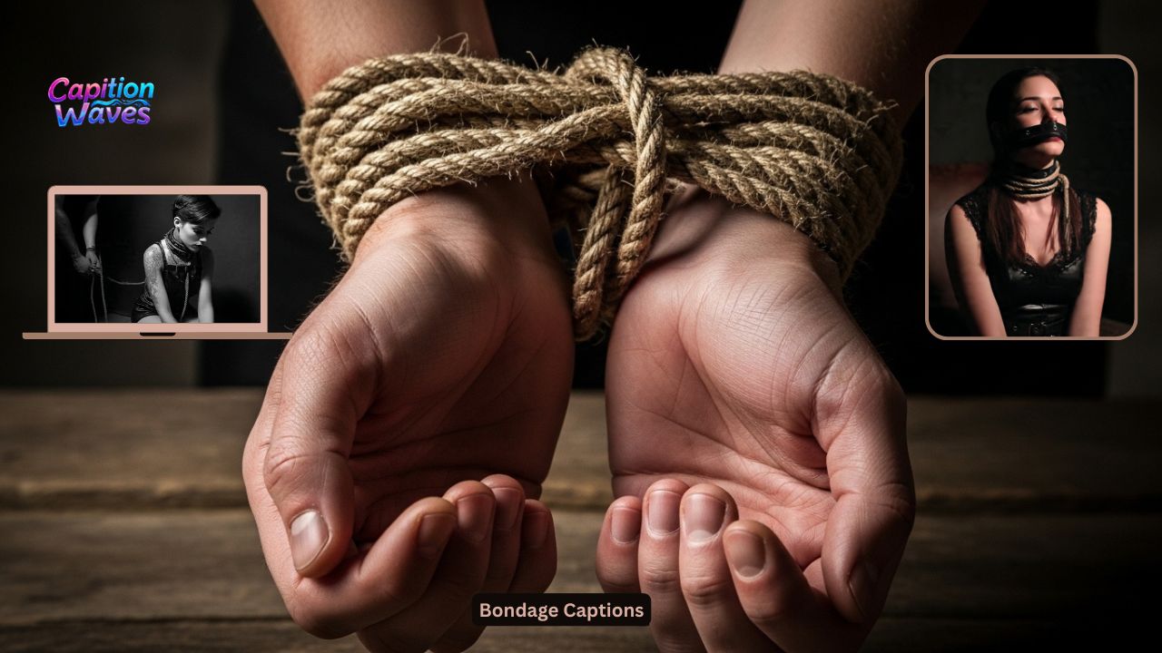 630+ Trendy Bondage Captions for Creative Art and Photo Posts