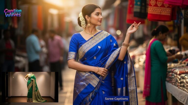 530+ Instagram Saree Captions & Quotes You’ll Love 2025