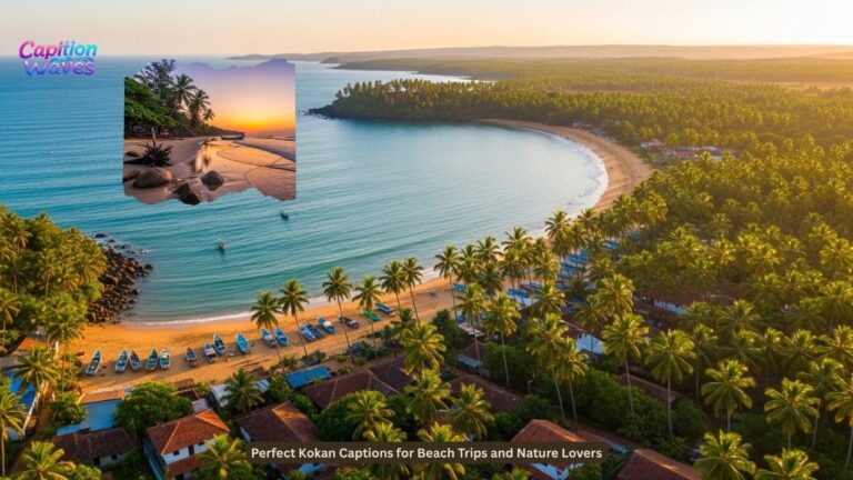 530+ Perfect Kokan Captions for Beach Trips and Nature Lovers