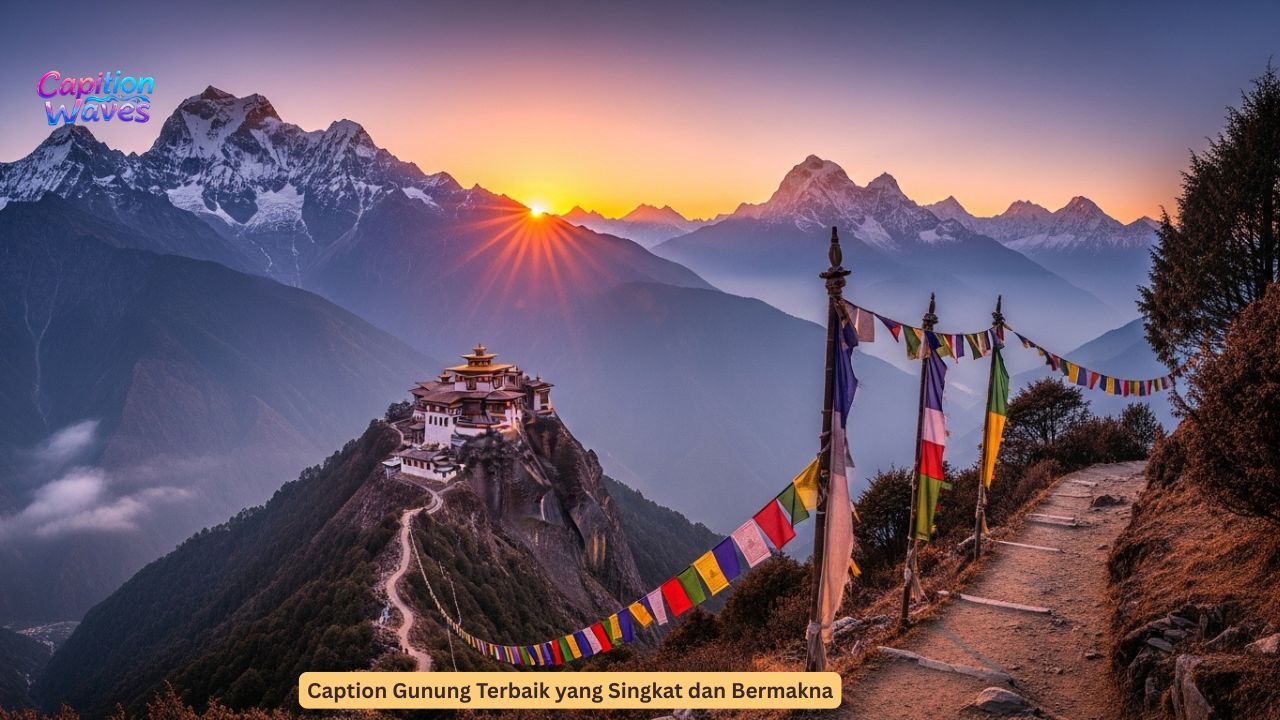 390+ Caption Gunung Terbaik yang Singkat dan Bermakna
