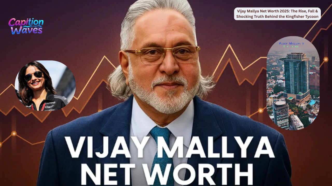 Vijay Mallya Net Worth 2025: The Rise, Fall & Shocking Truth Behind the Kingfisher Tycoon
