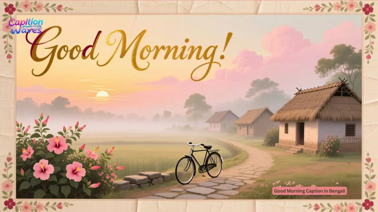 200+ Good Morning Caption in Bengali: Best Captions to Start Day