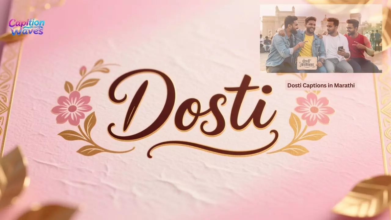 200+ Best Dosti Captions in Marathi for True Friends