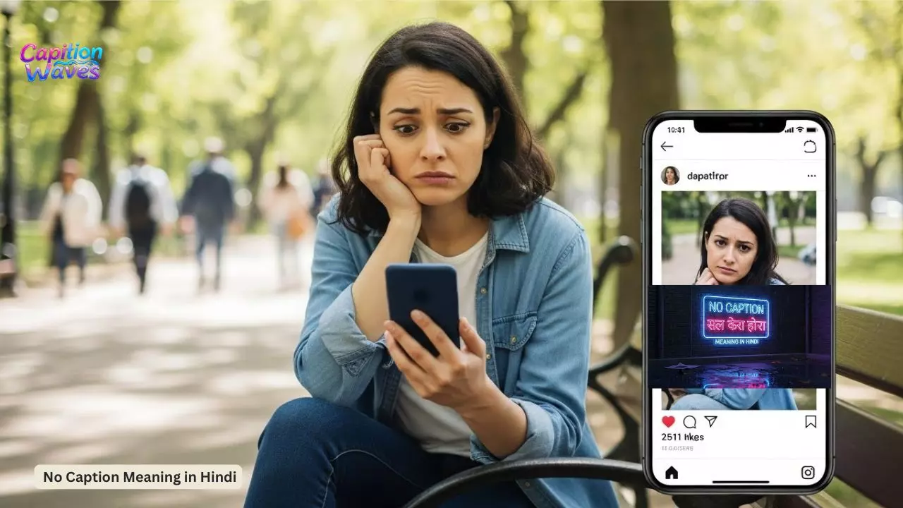 200+ No Caption Meaning in Hindi for Instagram