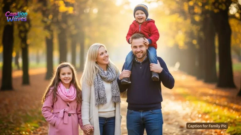 300 Caption for Family Pic: Cute and Meaningful Ideas
