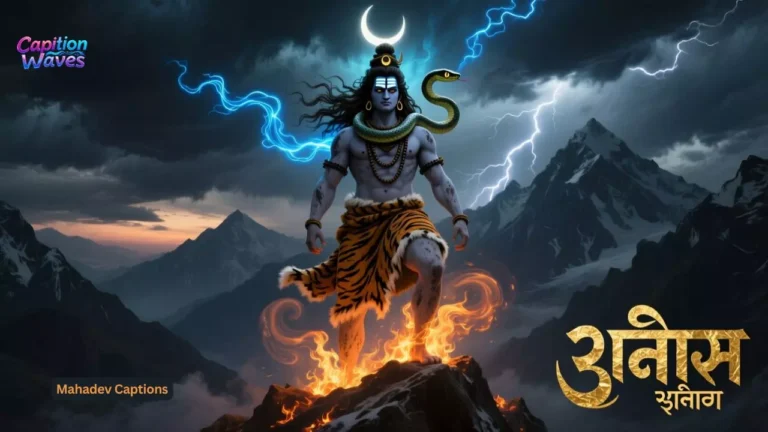 320+ Best Mahadev Captions for Instagram with Emojis