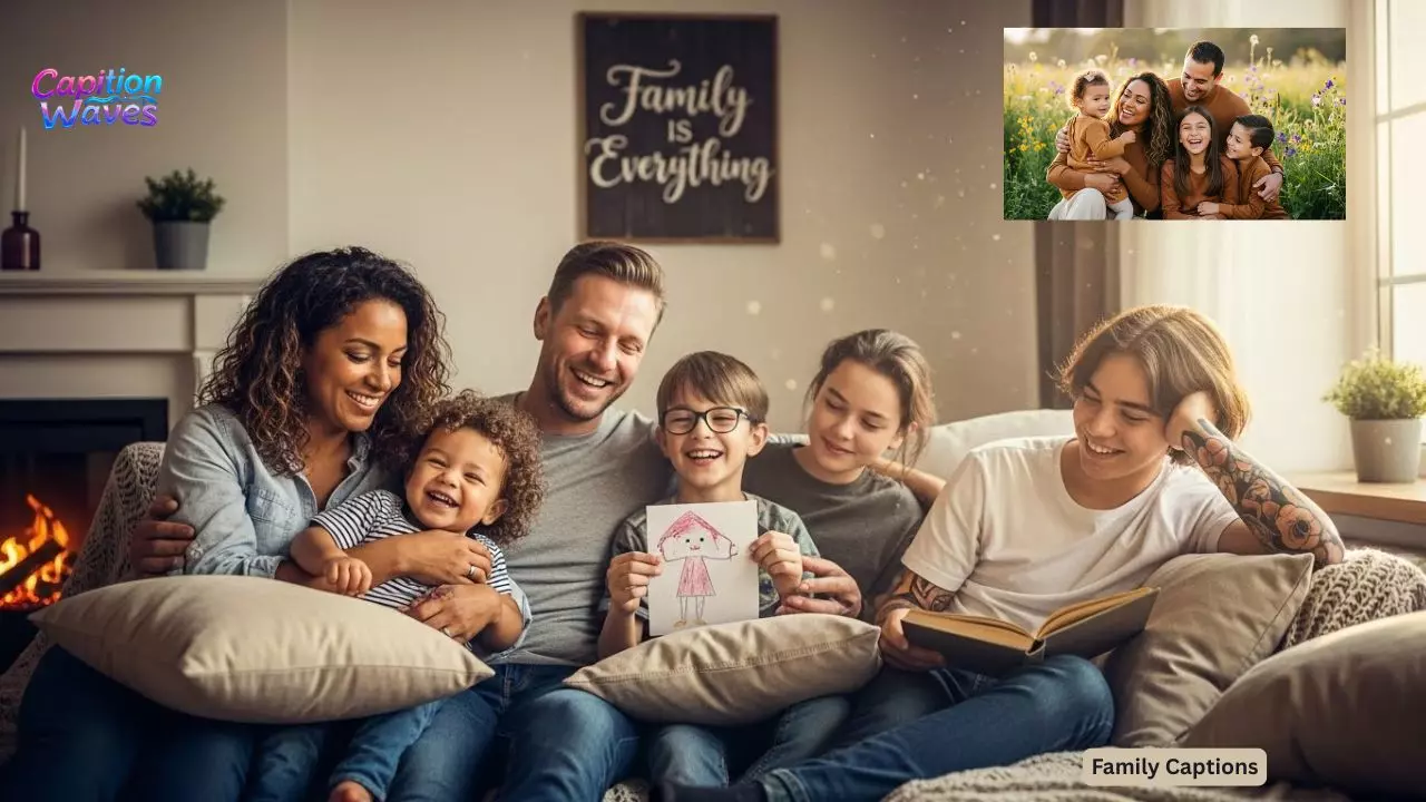 460+ Family Captions for Instagram for Any Mood