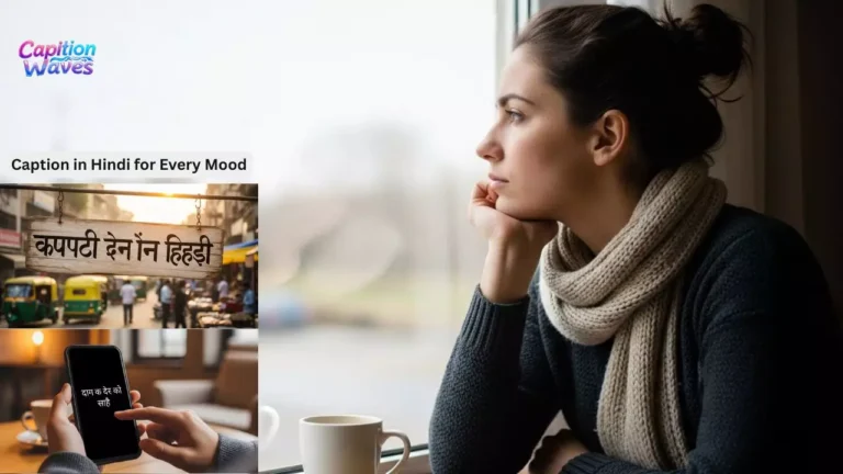 250+ Stylish Caption in Hindi for Every Mood