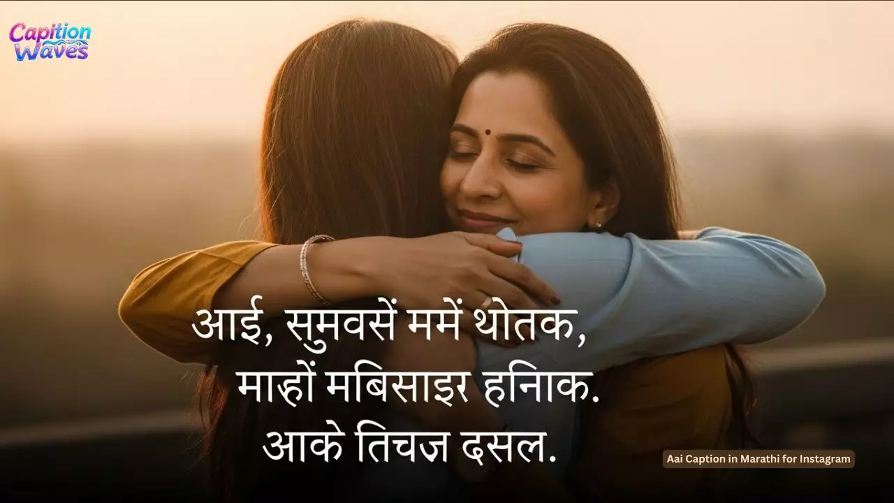 200+ Aai Caption in Marathi for Instagram 2026