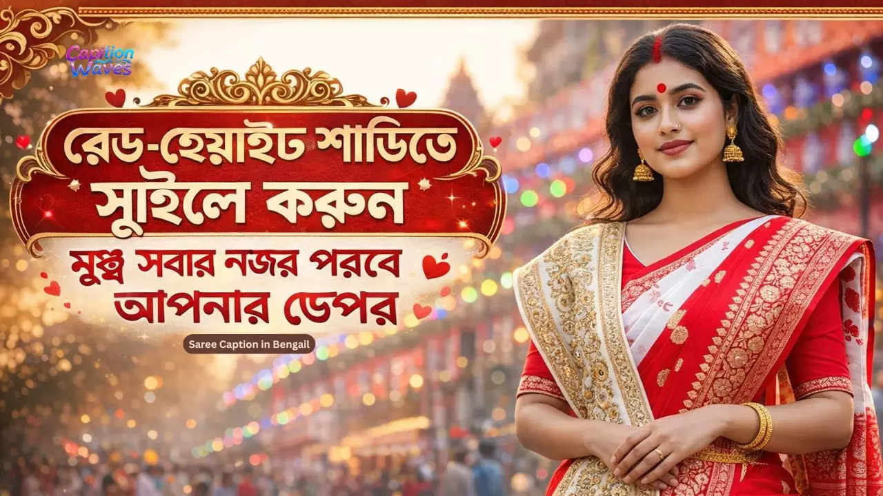 280+ Saree Caption in Bengali 2026: Beautiful, Trendy & Viral Bangla Captions