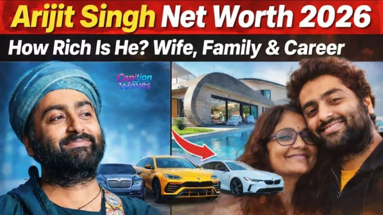 Arijit Singh Net Worth 2026: How Rich Is He? Wife, Family & Career