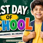 220+ First Day of School Captions | Cute & Funny for Kids